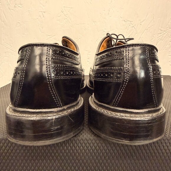 Allen Edmonds MacNeil Black Longwing Brogues 10.5D Made in USA